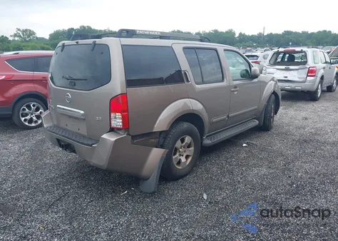 2007 Nissan Pathfinder Le/Se/Xe из США, поврежденный, VIN 5N1AR18UX7C628949